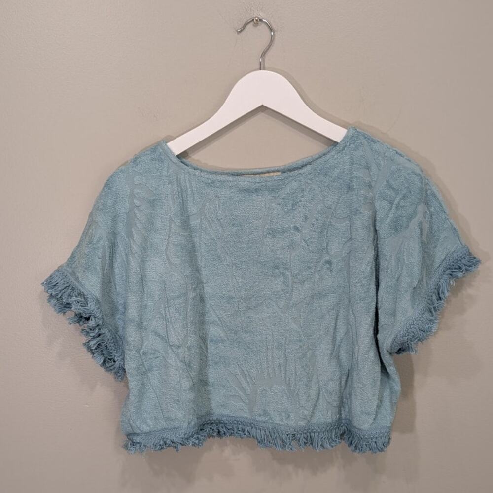 Ollari Terry Textured Poncho Resort Ready - Size 1